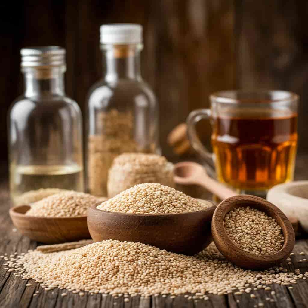 روغن کنجد افغانستان با طعم اصیل و فرآوری سنتی